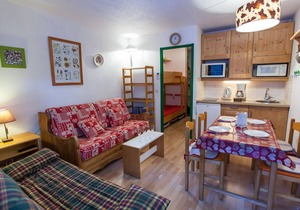 Studio Chamonix 20m², 4 pers, balcony, parking