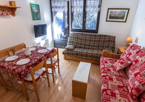 Studio Chamonix 20m², 4 pers, balcony, parking