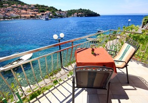 Studio flat near beach Račišće, Korčula (AS-4341-c)