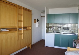 Studio for 3 at the foot of the slopes