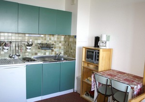 Studio for 3 at the foot of the slopes