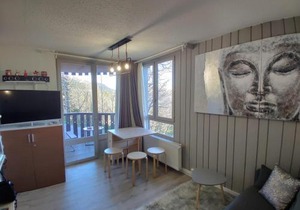 Studio lumineux au cœur de Pra-Loup avec parking - FR-1-165A-109