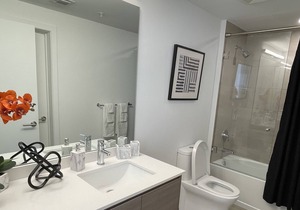 STUNNING & LUXURIOUS 1 BEDROOM 1 BATH/AMENITIES. COME STAY & SEE FOR YOURSELF