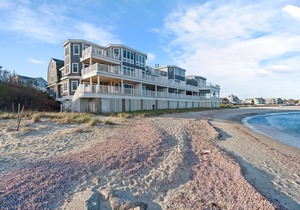 Stunning Ocean Front Location on Private Beach