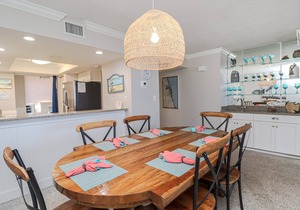 Stunning view from the balcony of this direct ocean front condo! Barefoot Trace 204