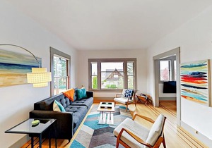 Sunny 2br In Queen Anne , Prime Seattle Location 2 Bedroom Duplex