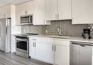 Sunny Five Points 1BR w/ W/D, Gym & Roof Lounge, near RiNo, by Blueground