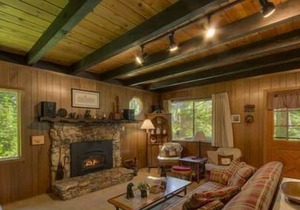 Tahoe Swiss Village Chalet, priv beach HOA pier, walk to beach!