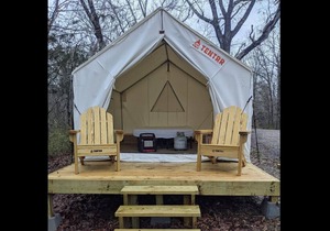 Tentrr State Park Site - Louisiana Chicot State Park - Site F - Single Camp
