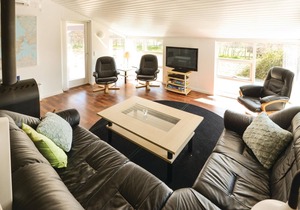 The cottage is beautifully placed on a large fenced natural ground, where lawn has been laid.