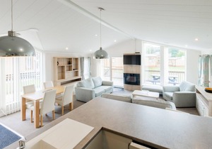 The Hornbeam may be our standard two bedroom lodge, but they each come with their own individual loo