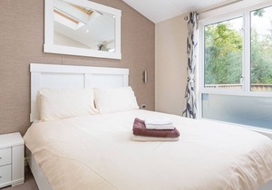 The Hornbeam may be our standard two bedroom lodge, but they each come with their own individual loo