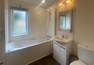 The Meadow Lodges are pet friendly, traditionally styled 2 bedroom lodges.