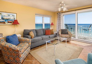The Palms 505:GREAT LOCATION -CORNER UNIT-FREE BEACH SERVICE & DOLPHIN CRUISE