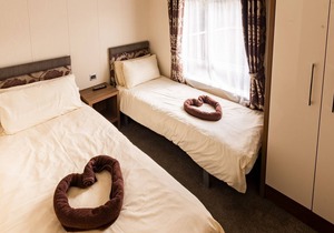 The Silver Birch is our standard three bedroom lodge.