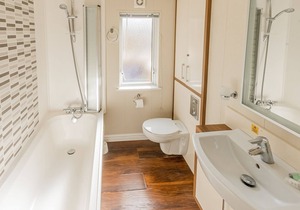 The Silver Birch is our standard three bedroom lodge.