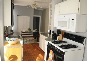 The Sunny Southern Manse Front Walk Downtown