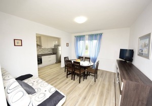 Two bedroom apartment with terrace and sea view Biograd na Moru, Biograd (A-5833-a)