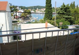 Two bedroom apartment with balcony and sea view Cavtat, Dubrovnik (A-18857-b)