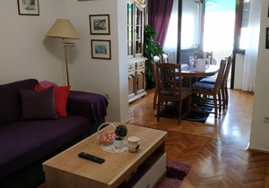 Two bedroom apartment with balcony and sea view Cavtat, Dubrovnik (A-18857-b)