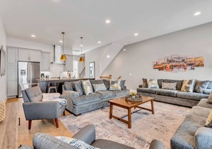 Two Luxe Nashville Homes + Downtown Skyline Views
