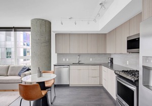 Upscale Belltown 1BR w/Gym & Pet Area, walk to Metro, by Blueground