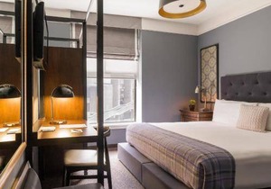 The Boxer Deluxe King Room