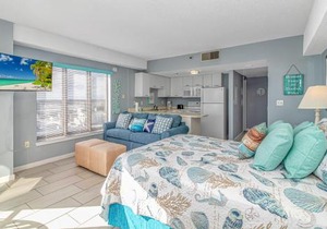 Vibrant & Remodeled Oceanfront Condo w LED Lights! Palace 1003