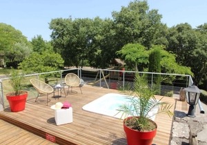 Villa Saint-Alban-Auriolles, 2 bedrooms, 4 persons