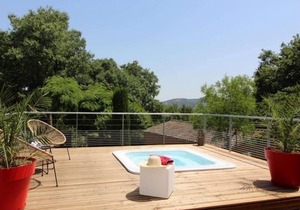Villa Saint-Alban-Auriolles, 2 bedrooms, 4 persons