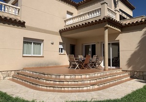 Villa with private pool for 11 people air conditioning wifi at 800m Calaforn