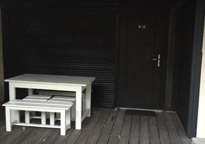 Village sous les pins