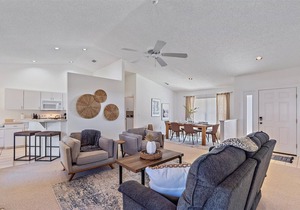 Waldemere House | Saltwater Pool | Screened Porch, Fireplace + Games