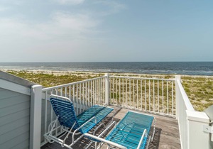 Watch the Sunset, Unobstructed Panoramic Beach view villa on Resort, C1224B