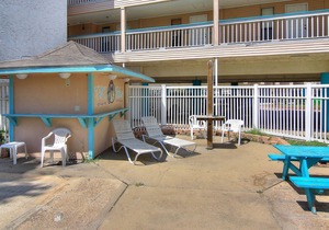 Waterfront condo with shared pool and beach access