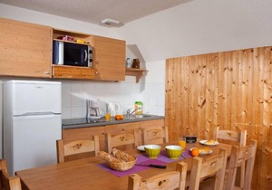 Wifi, swimming pool, sauna, terrace, balcony, parking, ski locker, 56m², La Féclaz