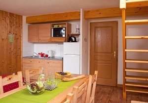 Wifi, swimming pool, sauna, terrace, balcony, parking, ski locker, 56m², La Féclaz