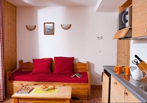 Wifi, swimming pool, sauna, terrace, balcony, parking, ski locker, 56m², La Féclaz