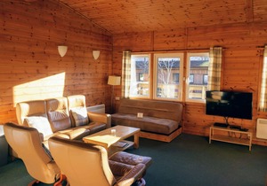 Woodland Pine Lodge by Killin, Loch Tay