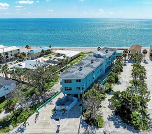 Beachfront Of The Gulf 