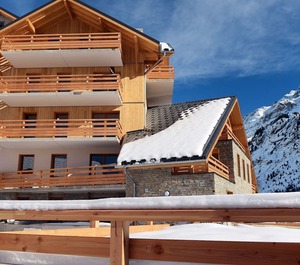 Résidence Le Crystal Blanc Pièces Personnes Vaujany 