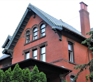 Architect Mansion Porch Garden 