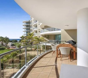 Beach At Palm Springs 