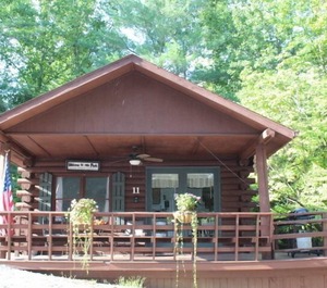 Log At Boat Ramp Patoka 