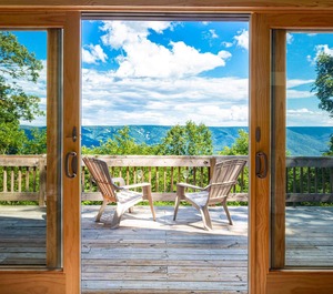 Chalet Deck Fire Pit 