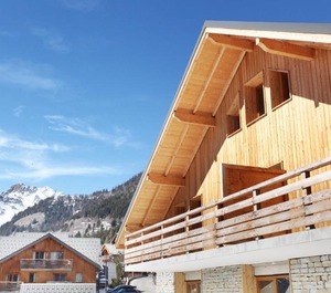 Résidence Le Crystal Blanc Pièces Personnes Vaujany 