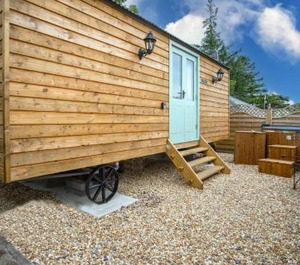 Willow Shepherd Hut Amroth 