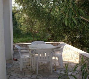 Terrace Sea Žrnovska Banja Korčula 