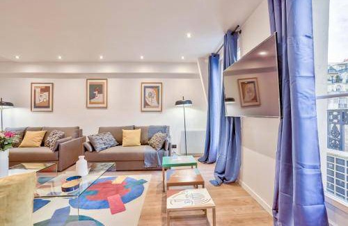 Quartier des Grandes-Carrieres Apartment | 100 m² Apartment ∙ 5 bedrooms ∙ 15 guests