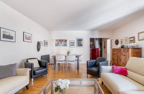 Butte-aux-Cailles Apartment | 106 m² Apartment ∙ 3 bedrooms ∙ 6 guests